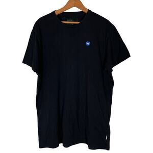 Kronstadt Denmark Recycled Cotton Black T-Shirt      Size: XL